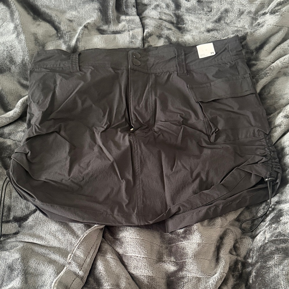 Rue21 Charcoal Skirt with Drawstring